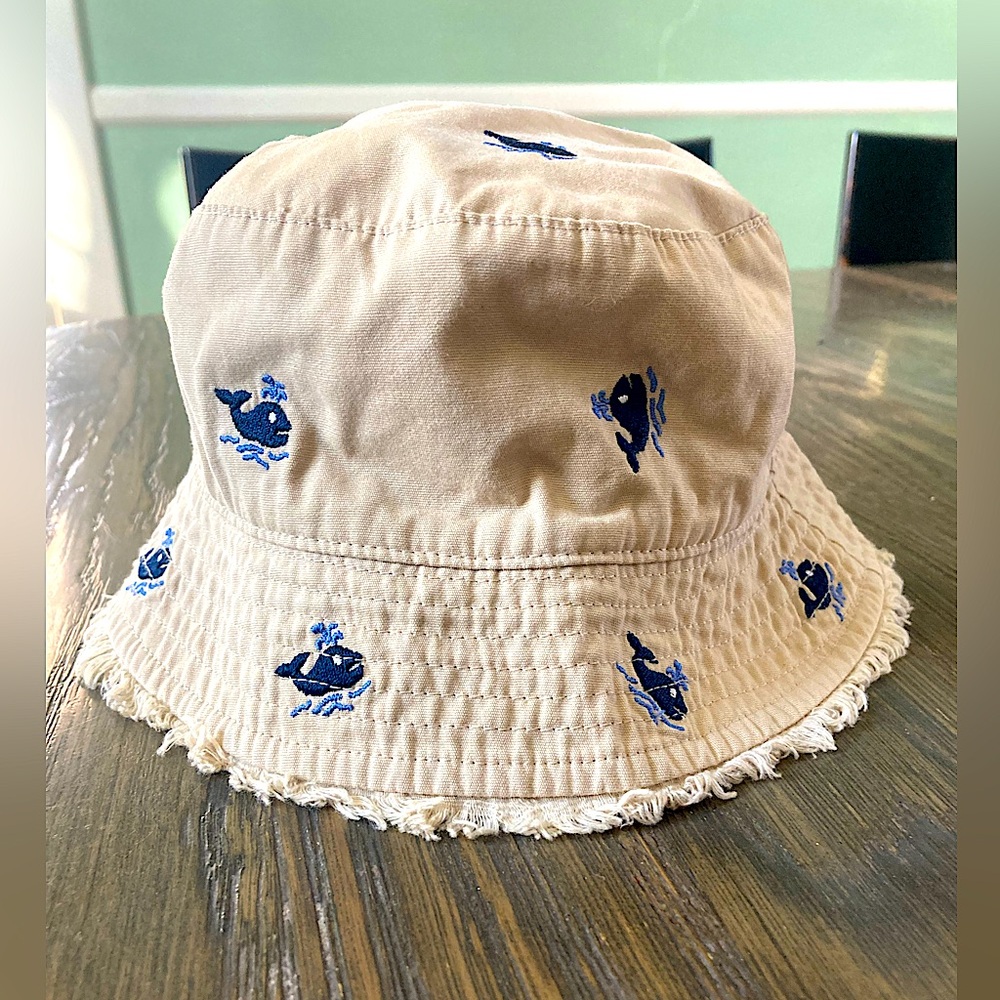 Land's End - Whale Bucket Hat - Kids Small (baby/toddler)